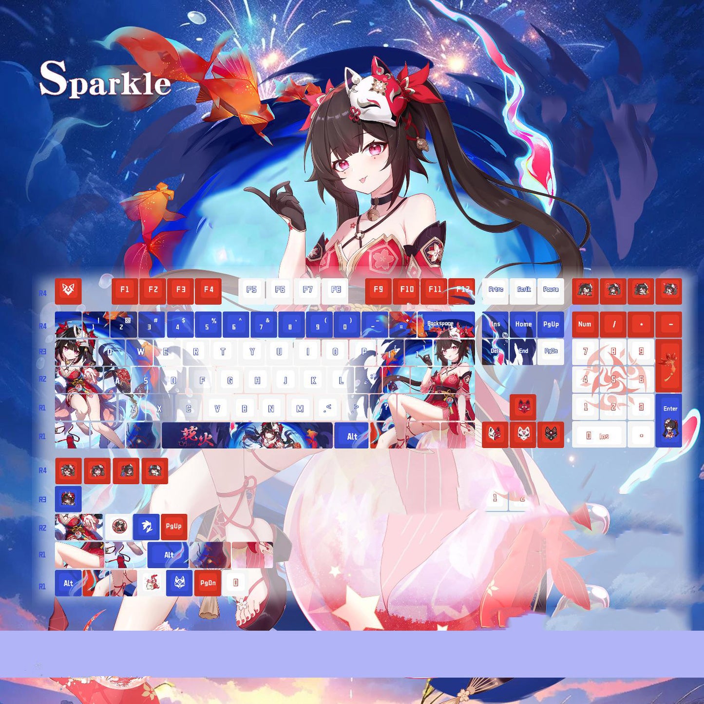 Sparkle PBT Keycap Set